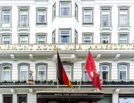 Hotel Vier Jahreszeiten Hamburg Außenansicht