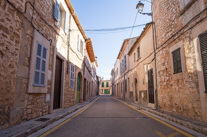 Santanyi Mallorca Stadtbild