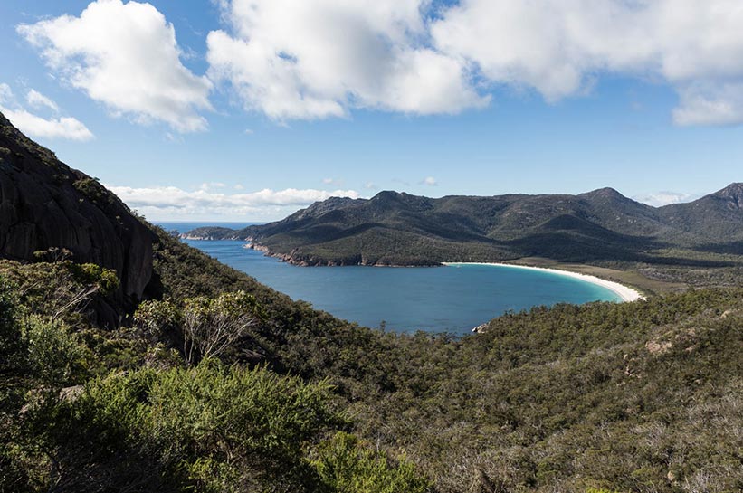 Wineglas Bay Tasmanien