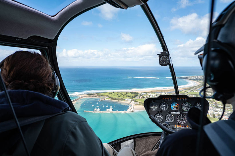 Helikopterflug Melbourne Great Ocean Road