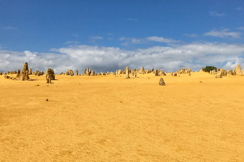 Pinnacles Australien Wüste