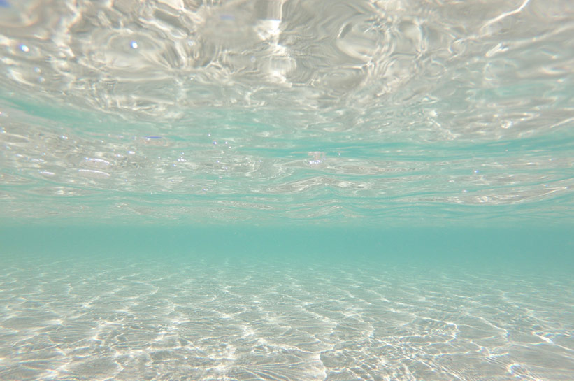 Klares Wasser zum Schnorchel Ningaloo Reef Water at Ningaloo Reef