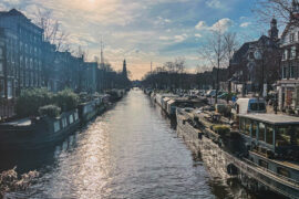 Amsterdam Tipps Blick auf Gracht